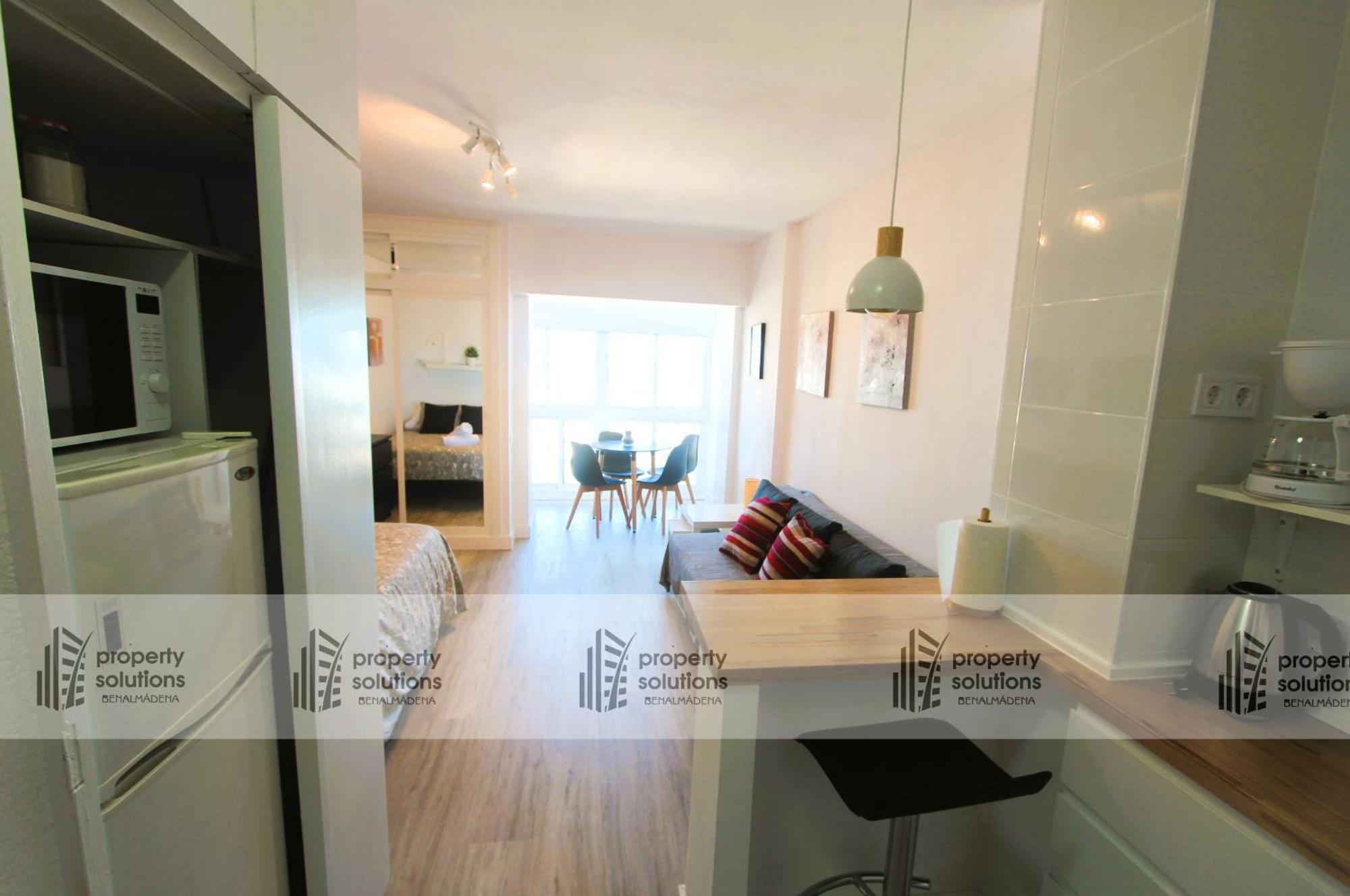 714 Iris Apartamento - Vista Al Mar - Cerca De Tren, Restaurantes, Tiendas - Playa A 10 Min Caminando Benalmádena Esterno foto